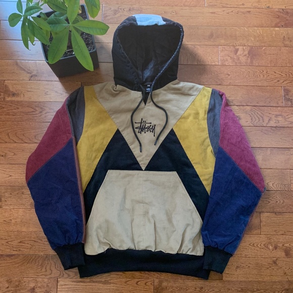 Custom Stussy Rework Corduroy Heavyweight Jacket - Picture 1 of 4